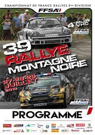 Le rallye de la montagne noire représente un parcours routier de 333.730 kms. Classement Direct Rallye Montagne Noire 2018
