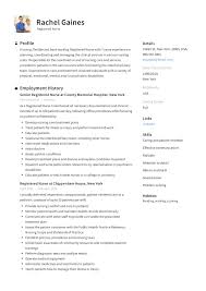 A student nurse curriculum vitae is created by a nursing student who is applying for employment. Registered Nurse Resume Sample Writing Guide 12 Samples Pdf