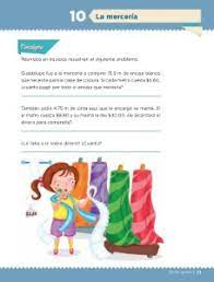 ¡paco te ayuda con tu tarea! 10 La Merceria Ayuda Para Tu Tarea De Desafios Matematicos Sep Primaria Sexto Respuestas Y Explicaciones