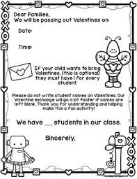 Valentine Parent Letter Free Editable Valentines School Kindergarten Valentines Letter To Parents Maybe your name's valentine, valentina.