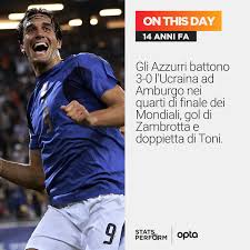 E senza sostanziali sorprese i quarti di finale non possono che mettere davanti le migliori squadre al mondo. Optapaolo No Twitter 14 Onthisday Nel 2006 Gli Azzurri Battono 3 0 L Ucraina Ad Amburgo Nei Quarti Di Finale Dei Mondiali Gol Di Zambrotta E Doppietta Di Toni Cammino Vivo Azzurro 30giugno Https T Co Ammtc0c7f9
