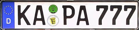 Strona o tablicach rejestracyjnych z całego świata oraz o polskich powojennych prototypach. Tablice Rejestracyjne W Niemczech Wikiwand