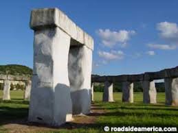 Archaeologists have documented 887 of the massive statues, known as moai, but there may up as many as 1,000 of them on the island. Stonehenge Ii And Easter Island Heads Ingram Texas
