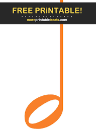 Tangerine Orange Half Note Tangerine Orange Free Printables Tangerine