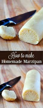 How To Make Homemade Marzipan Better Flavour Less Expensive Recipe Desserts Food Marzipan Recipe