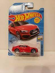 Hot Wheels 2019 225 250 Red Audi Rs 5 Coupe Factory Fresh Hotwheels Audi Red Audi Hot Wheels Audi Rs
