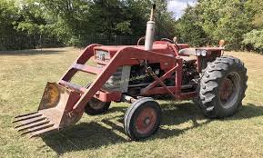 The test tractor gave 50 drawbar h.p. Massey Ferguson 165 Diesel Tractor Schneider Auctioneers
