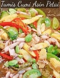 Tumis Cumi Asin Petai Resep Masakan Masakan Resep
