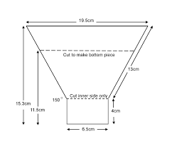 Diagram And Dimensions Of The Top And Bottom Pieces Of The Flash Diffuser The Two Pieces Wer Photography Lighting Diy Photography Studio Setup Diy Photography