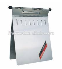 Stainless Steel Patient Record File Medical Chart Holder