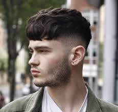 Textured Crop Heavy Fringe Medium Length Hairstyles For Men Haircuts For Men Mens Hairstyles Short Mens Hairstyles