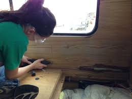 Replacing Paneling Camper Repair Rv Repair Camper Renovation