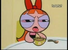 This Is Too Hot Too Hot So Blow On It Blossom S Face When She Says That Cizimler Pandalar Animasyon