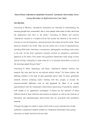 Qualitative research paper 45 research problem. Tools For Data Collection In Qualitative Research Anoop C Choolayil Academia Edu