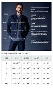 Jeans Sizing Conversion Online Charts Collection