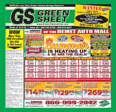 Green Sheet White Sheet Download Our Editions