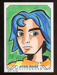 MASTERWORK STAR WARS SKETCH CARD TOPPS