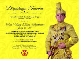 #live sambutan hari kebangsaan, selangor 2019. Selangor Fc On Twitter Fa Selangor Merafak Sembah Dan Setinggi Tinggi Ucapan Tahniah Sempena Hari Ulang Tahun Keputeraan Yang Ke 29 Tuanku Raja Muda Selangor Tengku Amir Shah Ibni Sultan Sharafuddin Idris Shah Al Haj