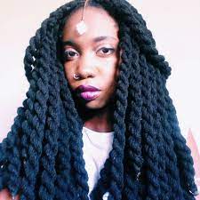 Kingkesia Thick Long Two Strand Twists Yarn Twist Afro Textured Hair Extensions Yarn Braids Black Natural Hairstyles