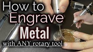 Collection by rg • last updated 9 days ago. How To Engrave Metal With A Dremel Or Any Rotary Tool Youtube