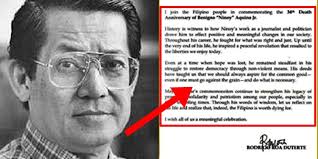 Benigno simeon ninoy aquino jr. Kris Aquino Thanks Palace For Recognizing Her Late Father Ninoy Aquino Jr S Death Anniv