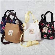 Tas selempang wanita murah shopee chrysee paris 014,pola tas selempang wanita,ladies sling bags join. Tas Selempang Kanvas Wanita Mini Tas Selempang Tas Bahu 19 Pilihan Warna Bahan Kanvas Tas Murah Shopee Indonesia