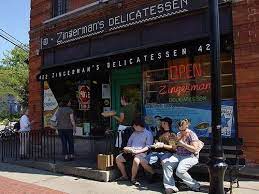 Zingerman S Delicatessen In Ann Arbor Mi Has Great Food There S A Restaurant And You Can Purchase Pastries And Gourmet Zingermans Food Experiences Ann Arbor