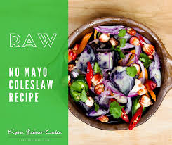 You can substitute red wine if you loved this healthy vinegar slaw recipe i would appreciate it so much if you would give it a i love cabbage slaw, and really love that this recipe has no mayo and is flexible with the kinds of. Healthy Coleslaw Recipe No Mayo Raw Katie Bulmer Cooke