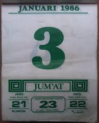 71 Ide Gambar Kalender Tahun 1986 Desain Kalender