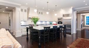 modern and traditional kitchen island
