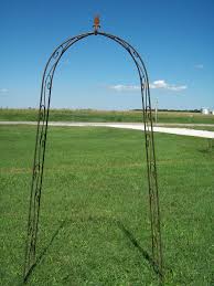Shop trellises built for extended use and made from the finest quality redwood, cedar and metals. Wrought Iron Narrow Arch For Sale Garden Trellis