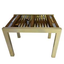 Paul Evans For Directional Backgammon Table Pe 742 W 2 Leon Frost Chairs Backgammon Table Modern Game Tables Backgammon