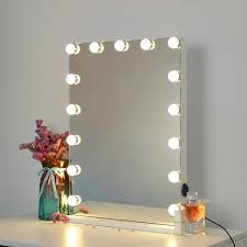 Dayu Hollywood Makeup Vanity Mirror With Led Lights For Makeup Dressing Table Light Brightness Adjustment 3 Glow Modes Memory Function 15 Dimmable Light Bulbs White Buy Online In Colombia At Desertcart Co Productid 160807842 There are many lighting designers that create illuminated mirrors, so you'll have lots of options to suit your taste. desertcart