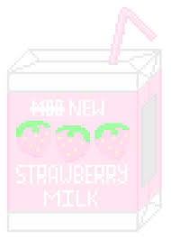 A T E V I B E S Pixel Art Pastel Aesthetic Pixel High quality strawberry milk gifts and merchandise. pinterest