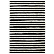 Black And White Striped Rug Clipart I Pinned This Stripes Leather Rug From The Orlando Bloom Curate For A Cause Event At Joss And Main Alfombras Cojines Objetos