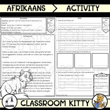Letter worksheets free printable worksheets free printables afrikaans language comprehension worksheets grade 3 good company lettering google search. Afrikaans Reading Worksheets Teaching Resources Tpt