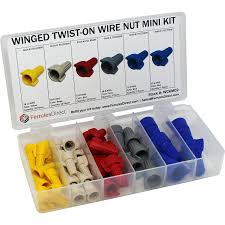 Ferrules Direct Wckm02 Winged Twist On Wire Nut Mini Kit