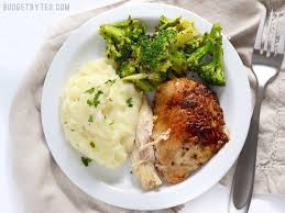 Oven Roasted Frozen Broccoli Easy Side Dish Budget Bytes Recipe In 2020 Roast Frozen Broccoli Side Dishes Easy Oven Roast