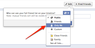 By default, your facebook friends can access your entire friends list. How Can I Hide My Friends List In Facebook Web Applications Stack Exchange