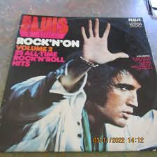 Elvis Presley Rock'N'On Volume 2 Vinyl Records 25 All-Time Rock'N'Roll Hits 