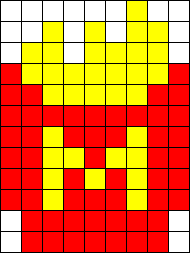 French Fries Perler Bead Pattern Bead Sprite Perler Beads Designs Beading Patterns Perler Bead Templates