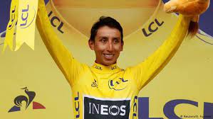 Egan bernal aguantó sin problemas la subida a val thorens y se convertirá en el primer ciclista cafetero en vestir de amarillo en parís. Egan Bernal Schreibt Tour Geschichte Sport Dw 29 07 2019