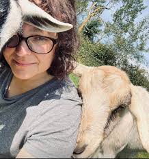 My first goat Addy is 13 years old today. Happy Birthday old girl. #sss_pei