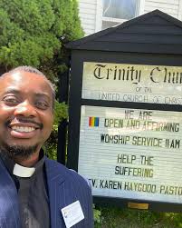 What a wonderful time in Northport this weekend with Trinity Church of the  United Church of Christ. I had the honor of preaching and leading worship  with interim pastor, Rev. Karen Haygood,