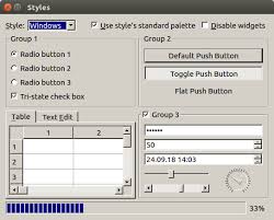 Screenshot Of Common Qt Widgets Using The Windows Style In 2020 Computer Programming Languages Python Programming Python