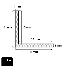Corniere alu anodise 30x30x5 laque gris. Corniere Alu Blanc Au Meilleur Prix Leroy Merlin