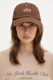 New Era cotton baseball cap brown color smooth 60471475 at PRM US