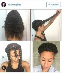 Natural Hair Braided Style Natural Hair Styles Curly Hair Styles Long Hair Styles