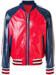 Gucci Gucci Logo Bomber Jacket Farfetch Bomber Jacket Jackets Men Fashion Mens Outdoor Jackets