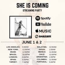 Finally has a release day slated for shazam 2. C On Twitter The 1st Streaming Party Starts Now Focus On Apple Music Spotify Shazam Youtube Https T Co Uwuriev1d7